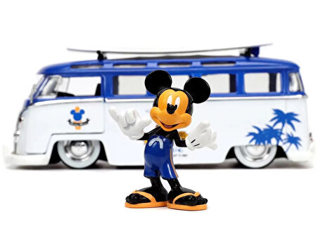 Mickey Mouse Figür ve Volkswagen T1 Bus 253075001