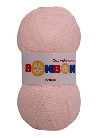 NazikEndam Bonbon Kristal El Örgü İpi  | Somon 98335