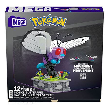 Mega Pokemon Kinetik Butterfree HKT22