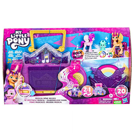 My Little Pony Müzikli ve Işıklı Mane Melody Oyun Seti