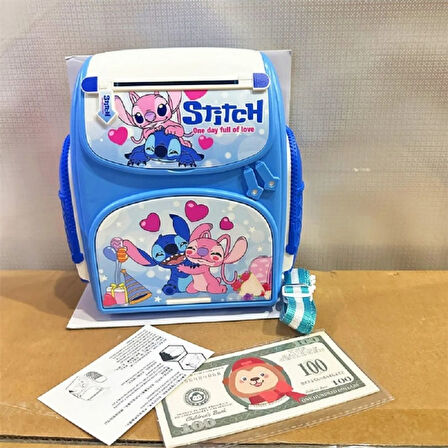 Stitch Parmak İzi İle Çalişan Şifreli Otomatik Kağıt Para Alan Atm Kasa Kumbara