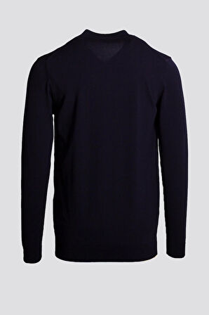 Erkek Triko Hırka Lacivert 3771