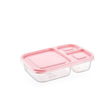 Bst® 3 Bölmeli Sefer Tası Pratik Kolay Gıda Diyet Saklama Erzak Kabı