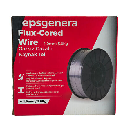 Eps Genera EPSK510 1.0mm/5kg Flux Gazsız Gazaltı Kaynak Teli