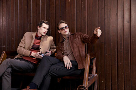 Erkek Bisiklet Yaka Triko %100 Pamuk Kahve 3774 