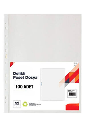 10 Renk Telli Dosya ve 100lü Poşet Dosya