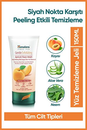 Himalaya Tüm Ciltler için Temizleyici Sabunsuz Yüz Temizleme Jeli 150 ml 