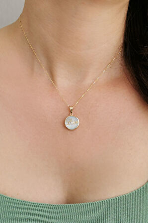 Altın Love Kolye Ucu