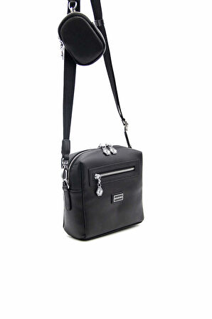 Silver Polo Kadın Çapraz Çanta 1038