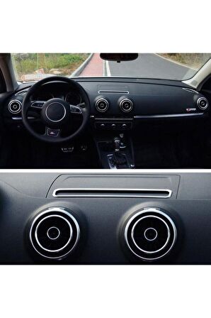 4 Parça Gri Audi A3 Havalandırma Çerçevesi A3 8v