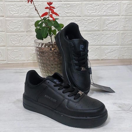 Pierre Cardin 31370-31371 Siyah Fuspetli Hafif  Spor Ayakkabı