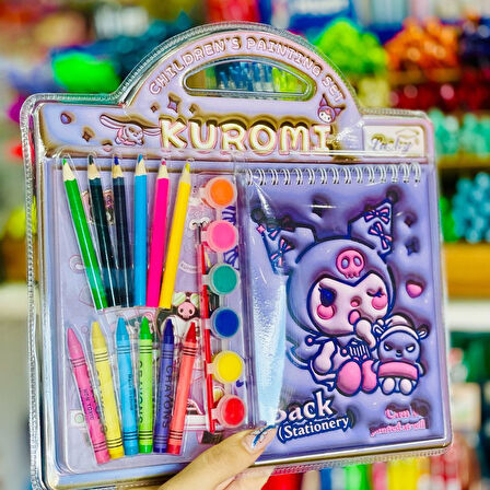 Sanrio Cinnamoroll Mymelody Kuromi Hediyelik Boyama Seti