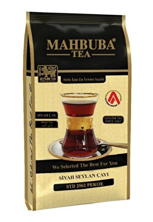 Mahbuba Std 2562 Super Pekoe Ithal Seylan Sri Lanka Ceylon Kaçak Siyah Yaprak Çayı 400 gr Poşet Ambalajlı