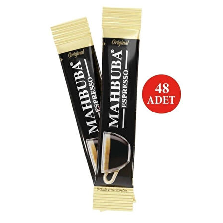 Mahbuba Hazır Öğütülmüş %100 Arabica Espresso Bi Kahve ile Canlan 48x2gr