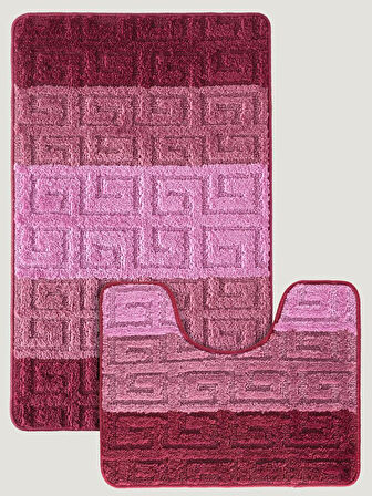 Banyo Paspası Silver Serenity U Tip 2’li Set