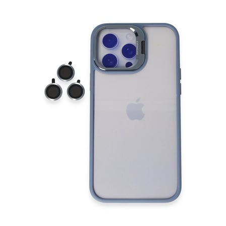 Joko Apple iPhone 14 Pro Kılıf Roblox Lens Standlı Kapak - Sierra Blue