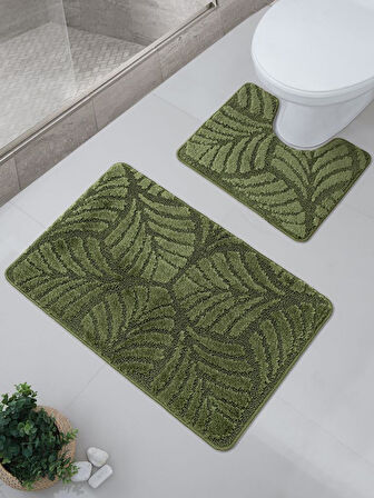 Banyo Paspası Silver Maldiv U Tip 2’li Set