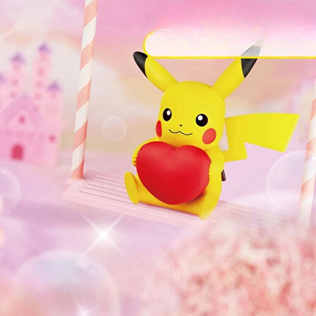 Pokemon Pikachu  Kawaii Anime Figür Model 2