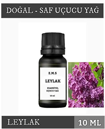 LEYLAK Uçucu Yağ Buhurdanlık Esansı Oda Kokusu DİFÜZÖR Uçucu Esansiyel Yağ Buhur Yağı 10 ML.