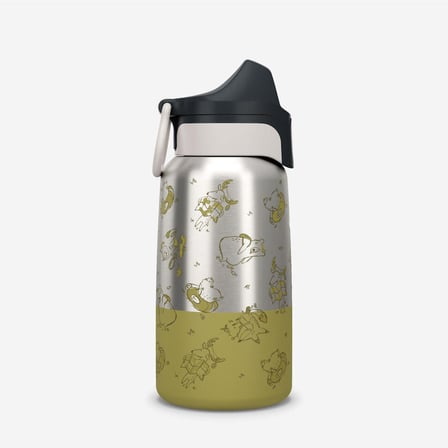 QUECHUA Çocuk Outdoor Paslanmaz Çelik Termos - 0,35 L - Haki