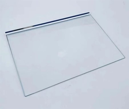 Araç İçi Buzdolabı Cam Rafı 37,5x30 cm Karavan Tekne Minibar Rafı En: 375mm Derinlik: 300mm