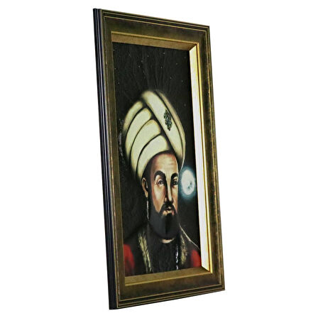 e38 EL İŞÇİLİĞİ ALİMİNYUM FOLYA KABARTMA TABLO 48 x 68 cm - 5929