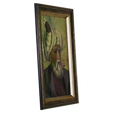 e38 EL İŞÇİLİĞİ ALİMİNYUM FOLYA KABARTMA TABLO 48 x 68 cm - 5930