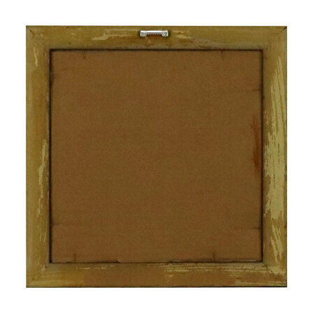 e38  EL İŞÇİLİĞİ PİRİNÇ SELÇUKLU YILDIZI TABLO 33 x 33 cm - 1015