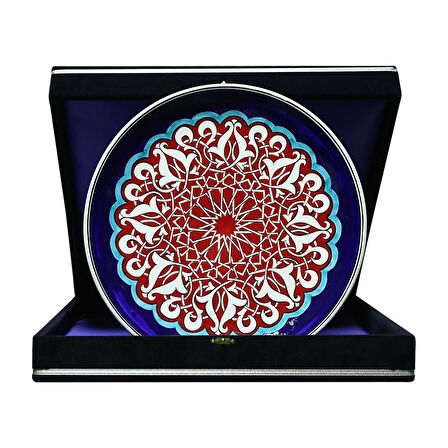 e38 EL İŞÇİLİĞİ ÇİNİ TABAK 30 cm - 6163