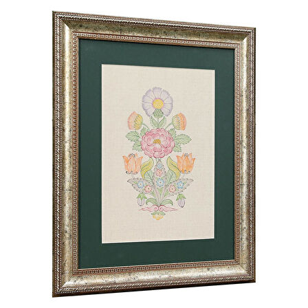 e38 EL İŞÇİLİĞİ SULUBOYA TABLO 32x41 cm - 6203