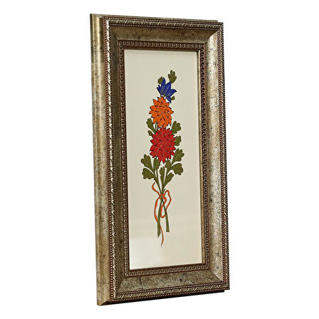 e38 EL İŞÇİLİĞİ SULUBOYA TABLO 19x32  cm - 6210