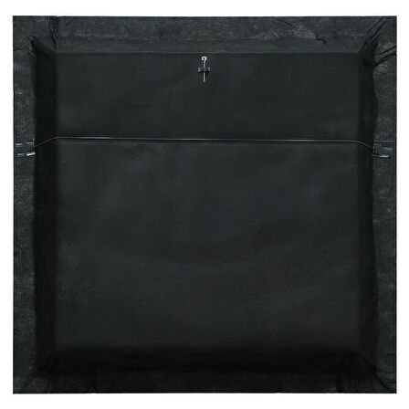 e38 EL İŞÇİLİĞİ AY YILDIZ  KAĞIT RÖLYEF TABLO 66x66 CM - 6335