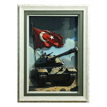 e38 EL İŞÇİLİĞİ  KAĞIT RÖLYEF TABLO 63x86 CM - 6349