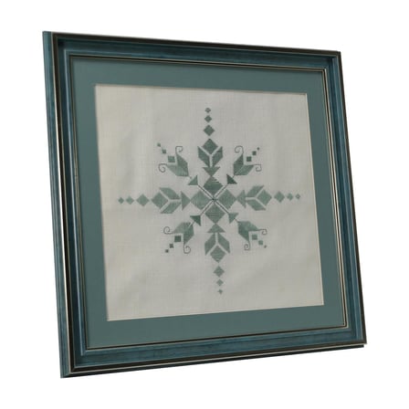 e38 EL İŞÇİLİĞİ SUSMA TEKNİĞİ EL NAKIŞI TABLO  42*45 CM - 6639