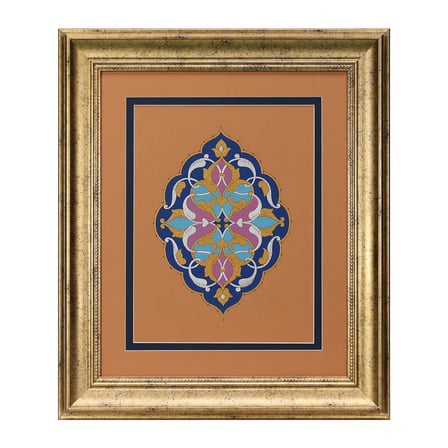e38 EL İŞÇİLİĞİ KALEMİŞİ TABLO 46*40 CM - 6642