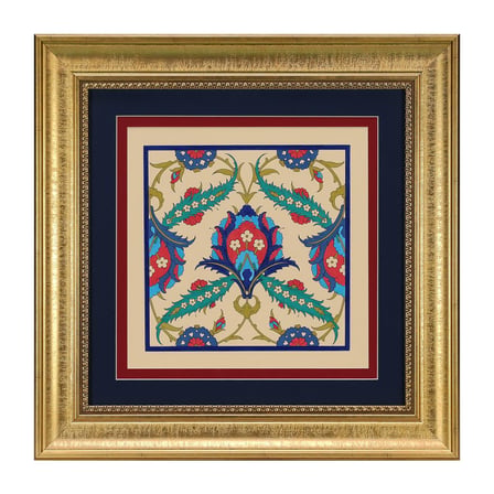 e38 EL İŞÇİLİĞİ KALEMİŞİ TABLO 45*45 CM - 6643