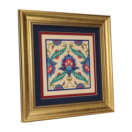 e38 EL İŞÇİLİĞİ KALEMİŞİ TABLO 45*45 CM - 6643