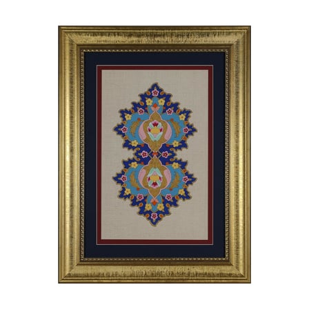 e38 EL İŞÇİLİĞİ KALEMİŞİ TABLO 44*58 CM - 6644