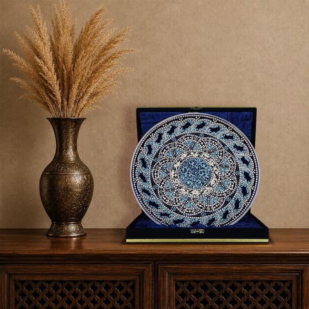 e38 EL İŞÇİLİĞİ ÇİNİ TABAK 30 CM - 6656