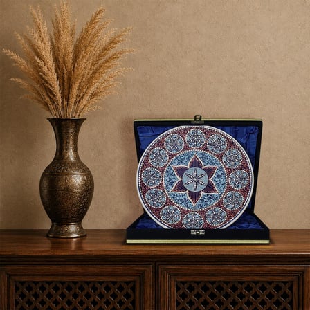 e38 EL İŞÇİLİĞİ ÇİNİ TABAK 25 CM - 6677