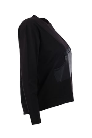 On Kadın Oversize Uzun Kol Minimalist Bluz - Günlük Stil