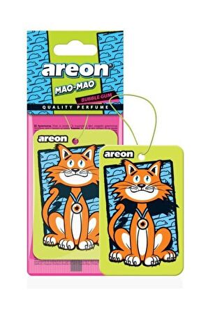 Areon MAO-MAO BUBBLE GUM 'Kaliteli Araç Kokusu' KEDİ 1 ADET