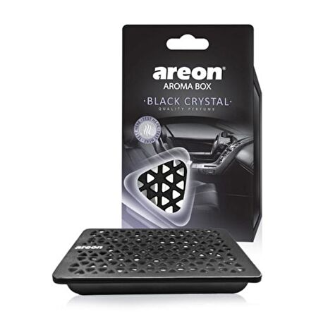 Areon Aroma Box Black Crystal Araç Koltuk Altı Kokusu