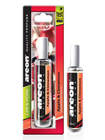 AREON PERF. 35ML BLISTER APPLE&CINNAMON 'Kaliteli Araç Kokusu'