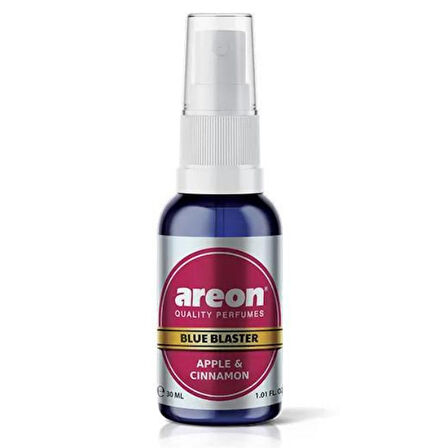 Areon 30ml Blue Blaster Apple Cinnamon Sprey Oto Araç Kokusu 