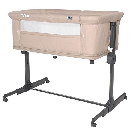 Lorelli Milano 2 in 1 Anne Yanı Beşik - Beige