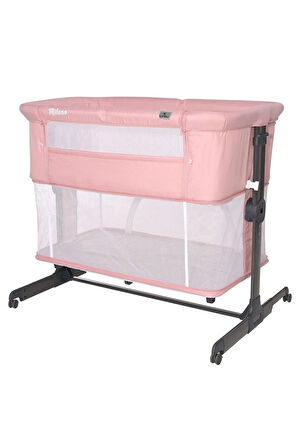Lorelli Milano 2 in 1 Anne Yanı Beşik - Pink