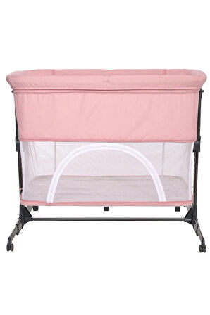 Lorelli Milano 2 in 1 Anne Yanı Beşik - Pink