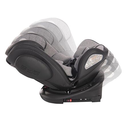 Lorelli Aviator 0-36Kg İsofix Oto Koltuğu- Black & Red