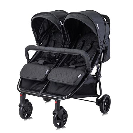 Lorelli Duo İkiz Bebek Arabası – Black